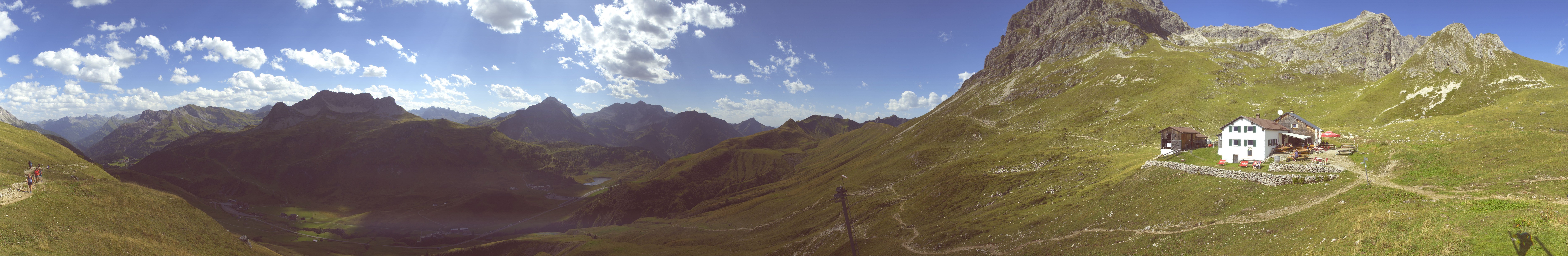 Archiv Foto Webcam Warth-Schröcken: Widdersteinhütte