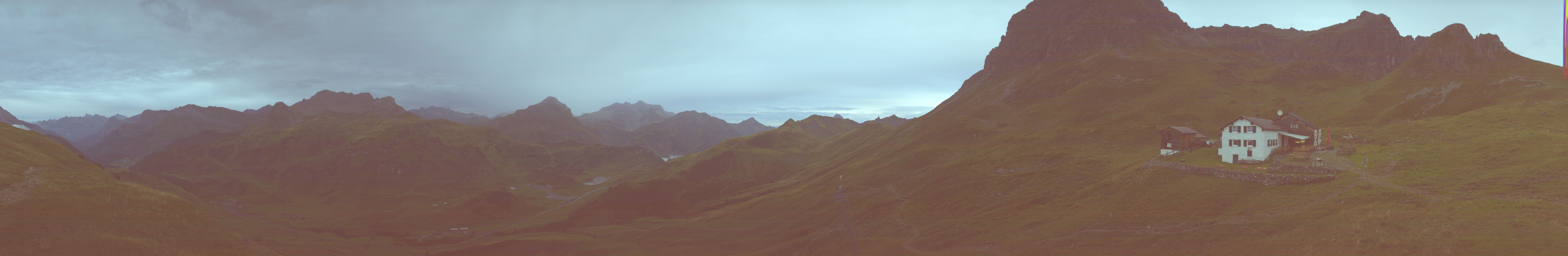 Archiv Foto Webcam Warth-Schröcken: Widdersteinhütte