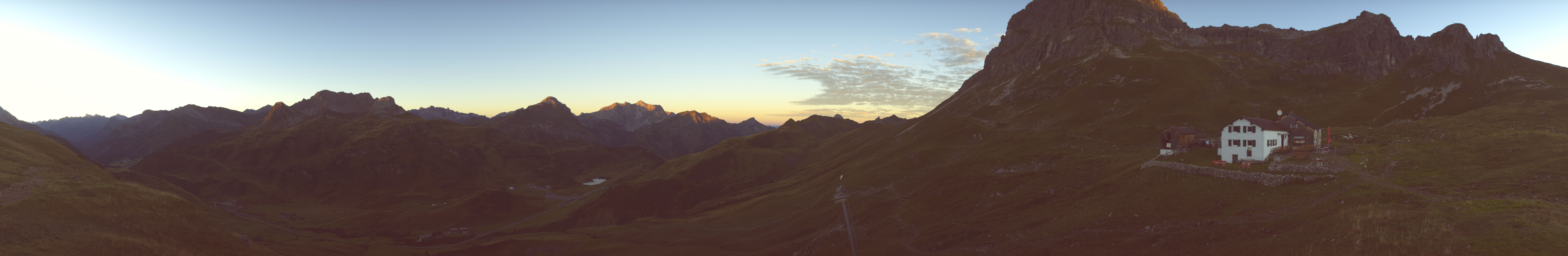 Archiv Foto Webcam Warth-Schröcken: Widdersteinhütte