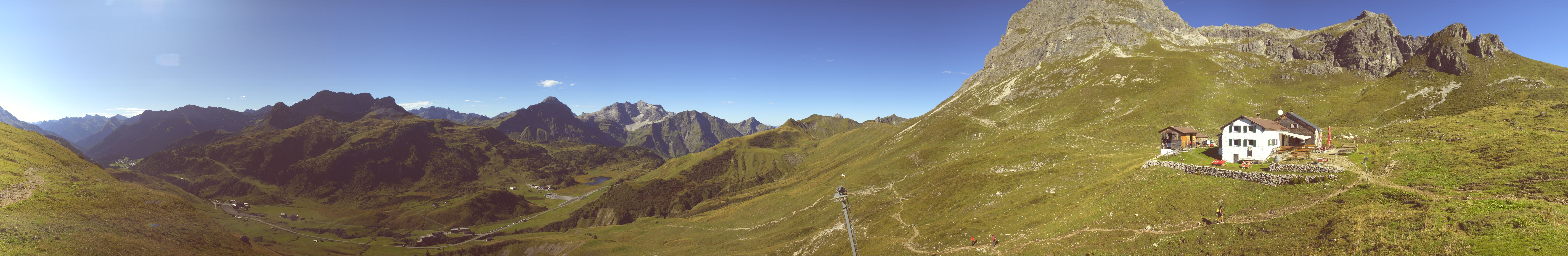 Archiv Foto Webcam Warth-Schröcken: Widdersteinhütte