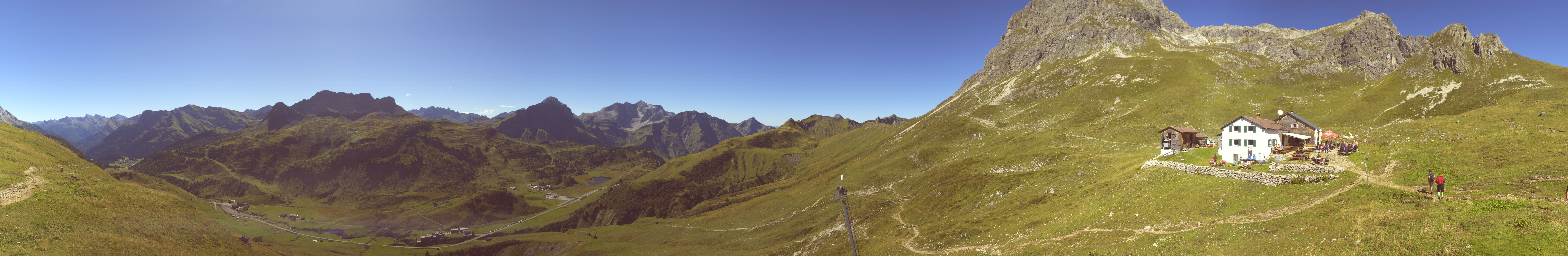 Archiv Foto Webcam Warth-Schröcken: Widdersteinhütte