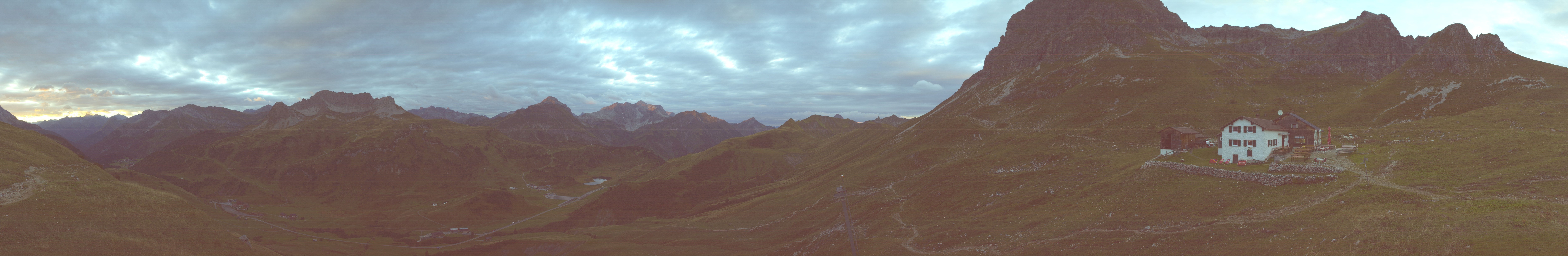 Archiv Foto Webcam Warth-Schröcken: Widdersteinhütte