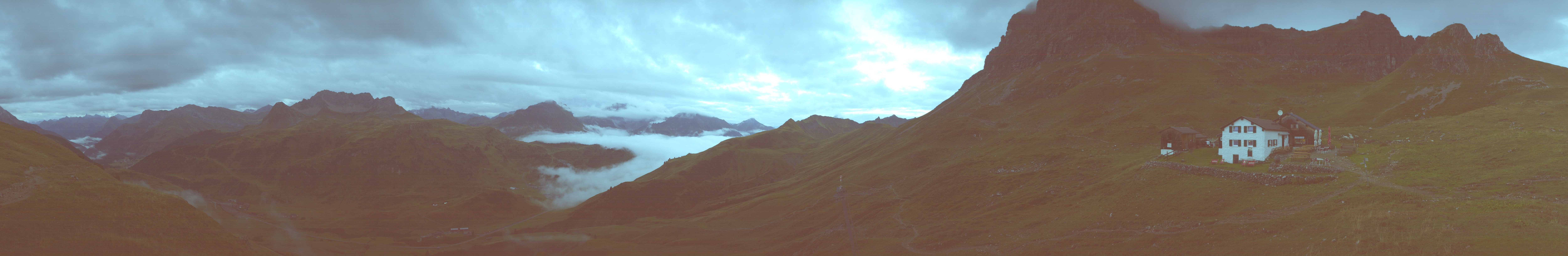 Archiv Foto Webcam Warth-Schröcken: Widdersteinhütte
