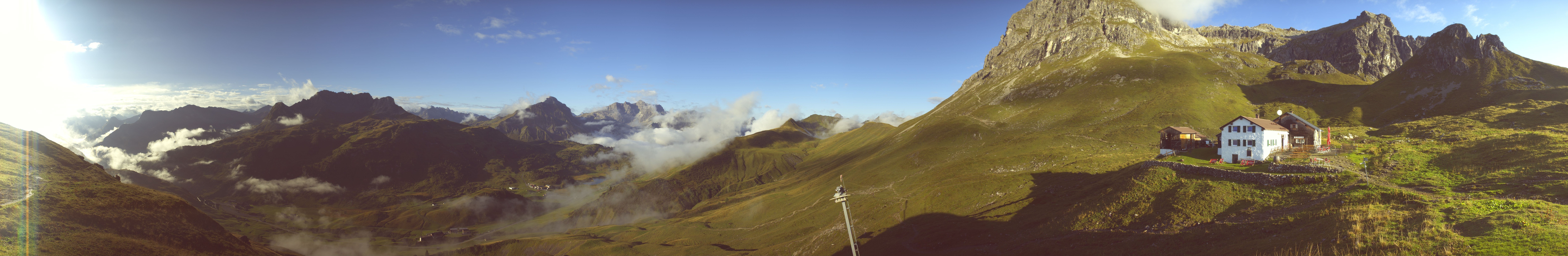 Archiv Foto Webcam Warth-Schröcken: Widdersteinhütte