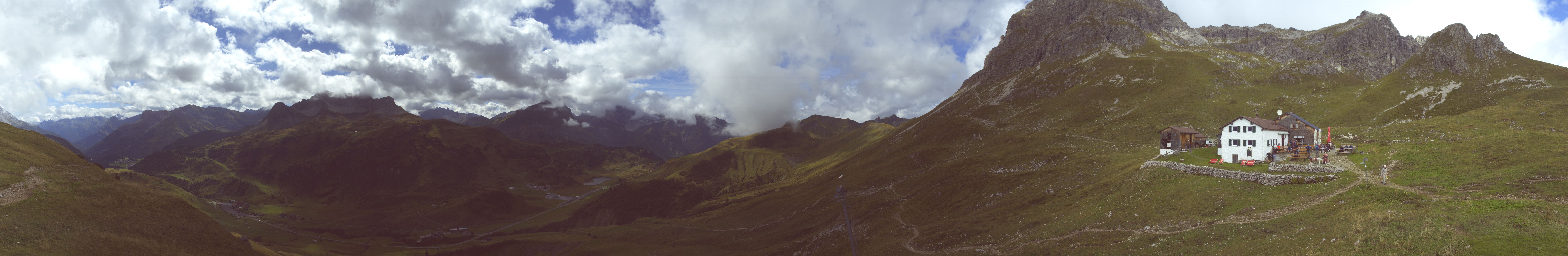 Archiv Foto Webcam Warth-Schröcken: Widdersteinhütte
