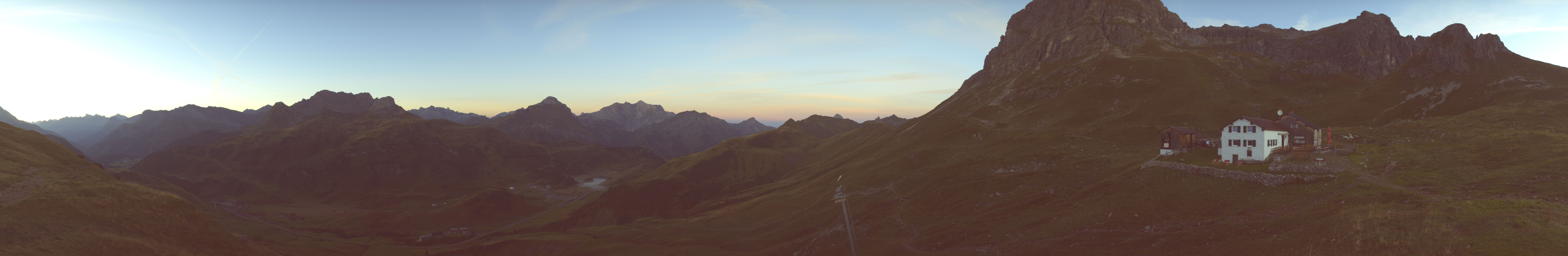 Archiv Foto Webcam Warth-Schröcken: Widdersteinhütte