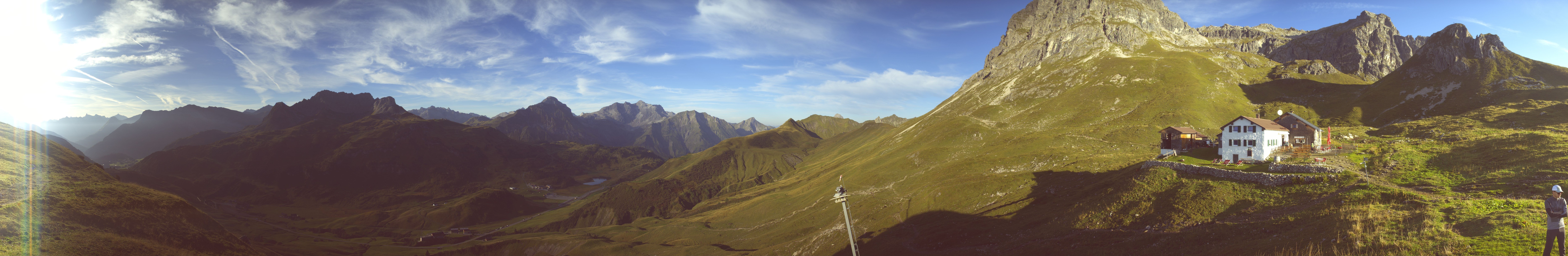 Archiv Foto Webcam Warth-Schröcken: Widdersteinhütte