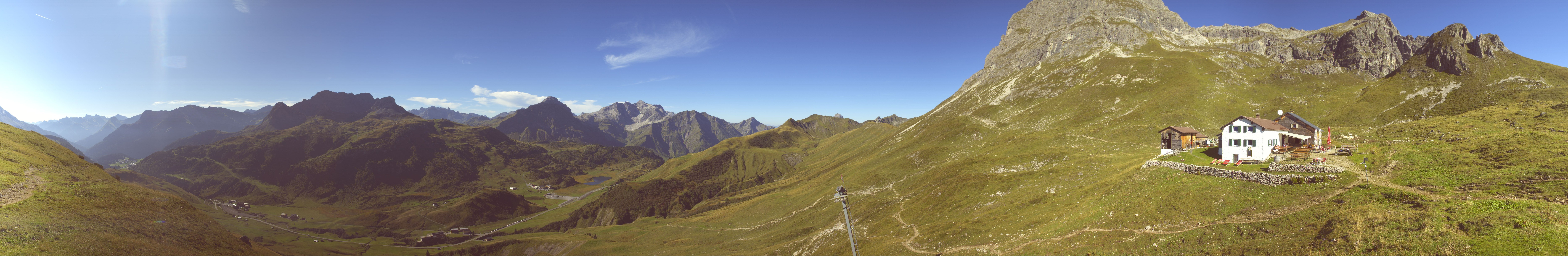 Archiv Foto Webcam Warth-Schröcken: Widdersteinhütte