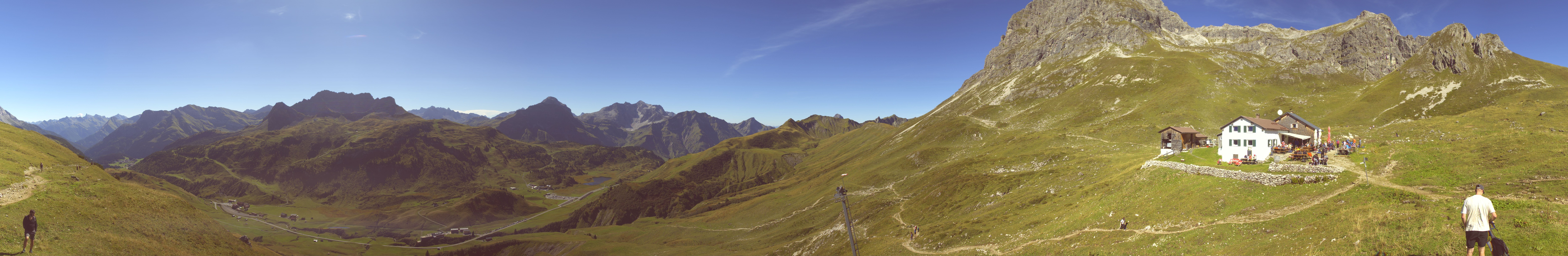 Archiv Foto Webcam Warth-Schröcken: Widdersteinhütte