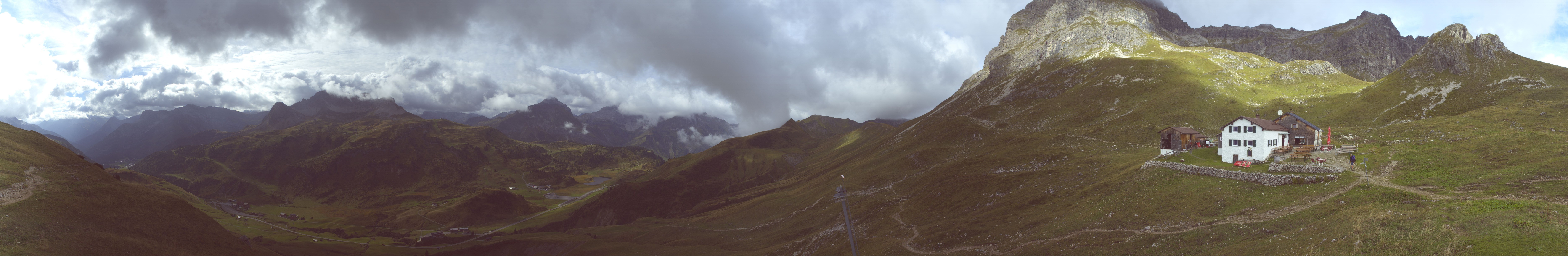 Archived image Webcam Widdersteinhütte in Warth-Schröcken