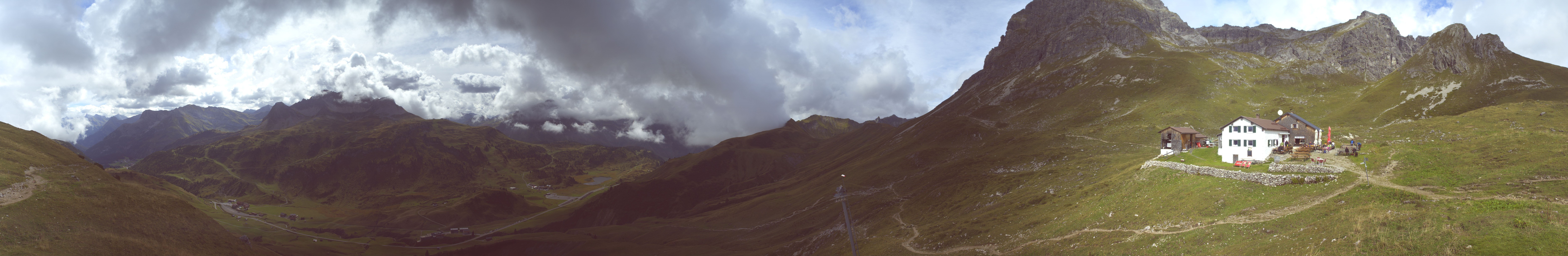 Archived image Webcam Widdersteinhütte in Warth-Schröcken