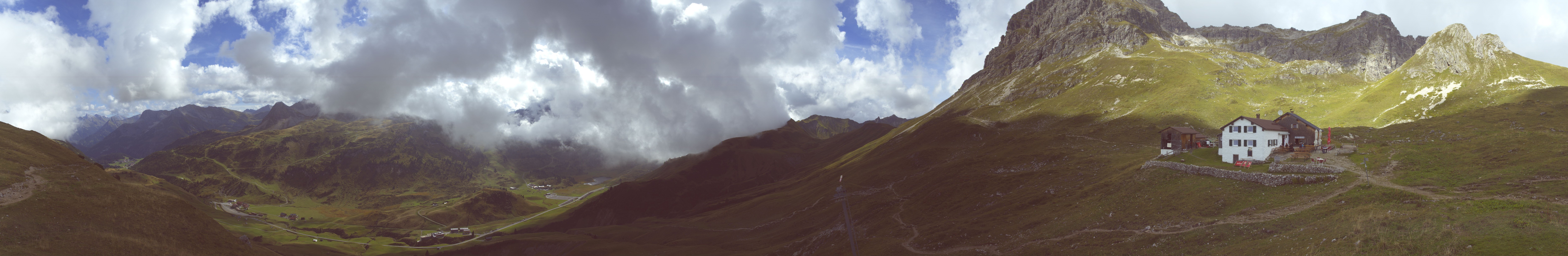 Archived image Webcam Widdersteinhütte in Warth-Schröcken