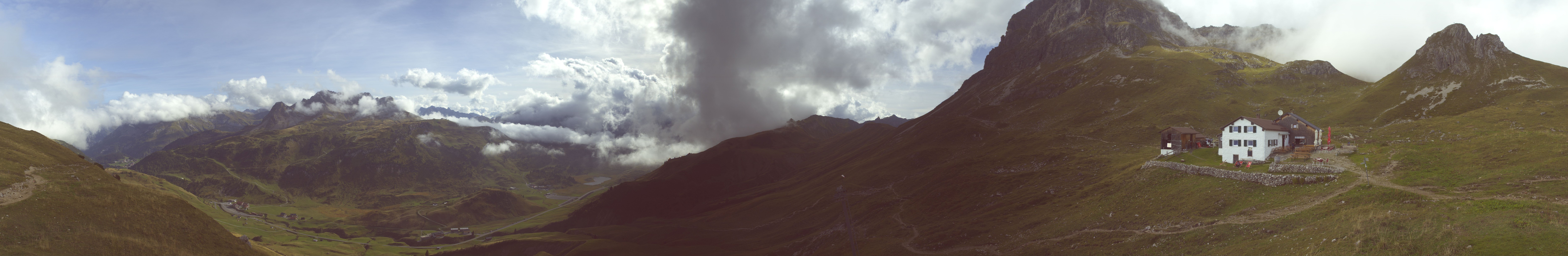 Archived image Webcam Widdersteinhütte in Warth-Schröcken