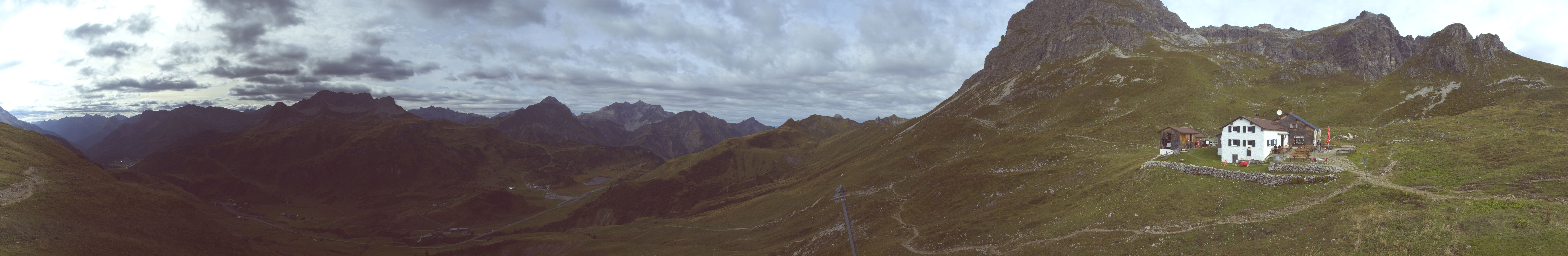 Archiv Foto Webcam Warth-Schröcken: Widdersteinhütte