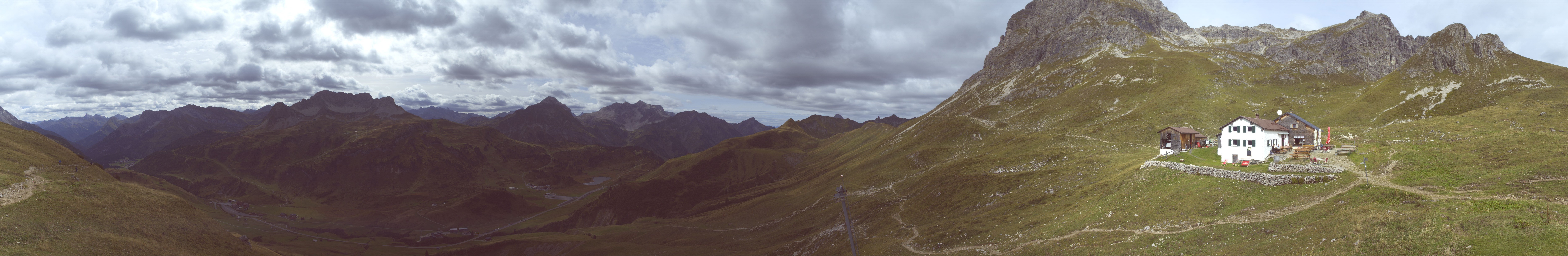Archived image Webcam Widdersteinhütte in Warth-Schröcken