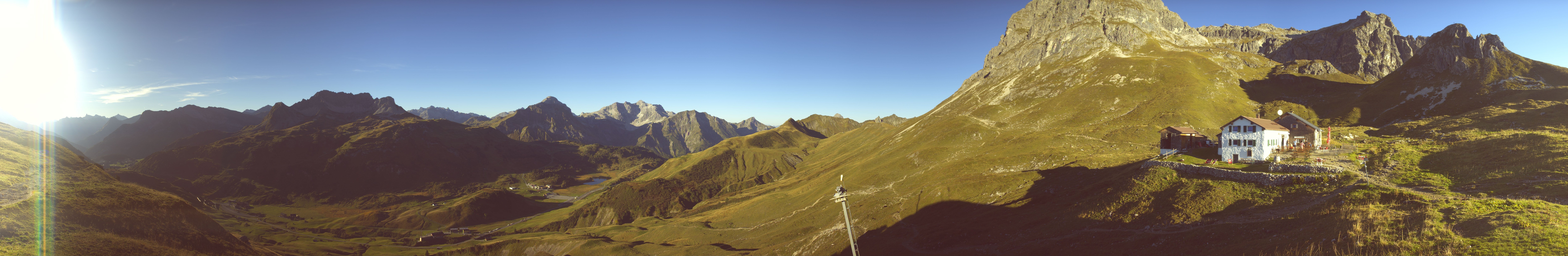 Archiv Foto Webcam Warth-Schröcken: Widdersteinhütte