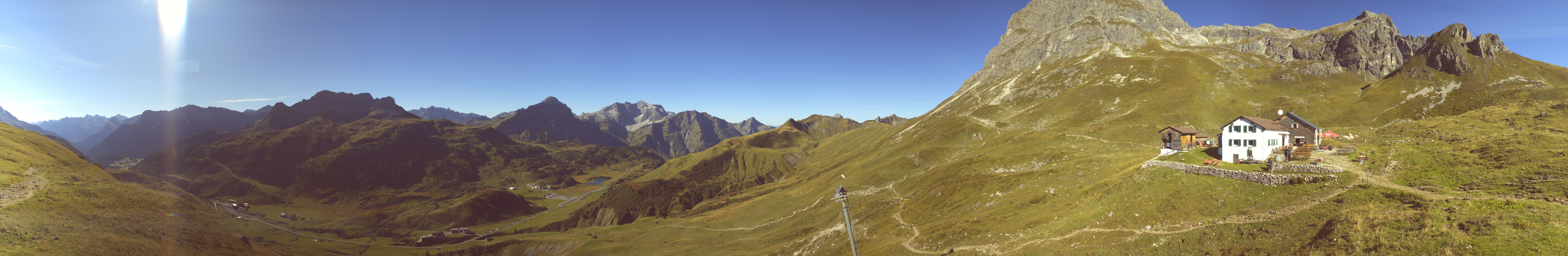 Archiv Foto Webcam Warth-Schröcken: Widdersteinhütte