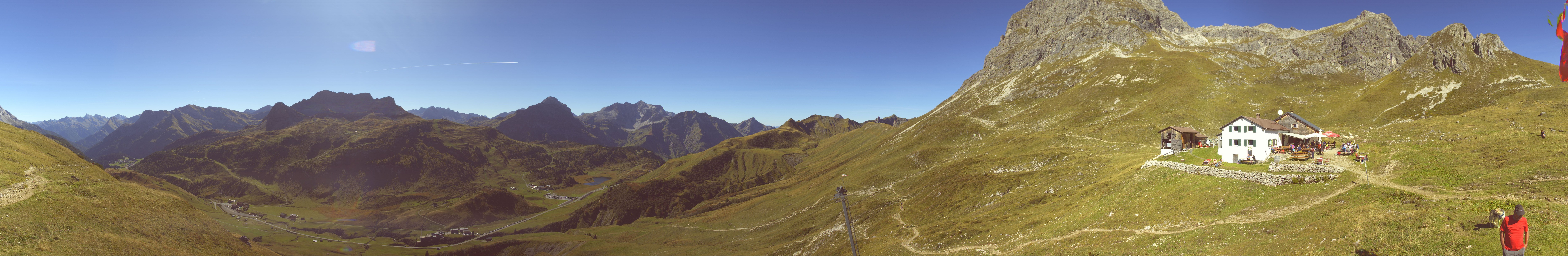 Archiv Foto Webcam Warth-Schröcken: Widdersteinhütte