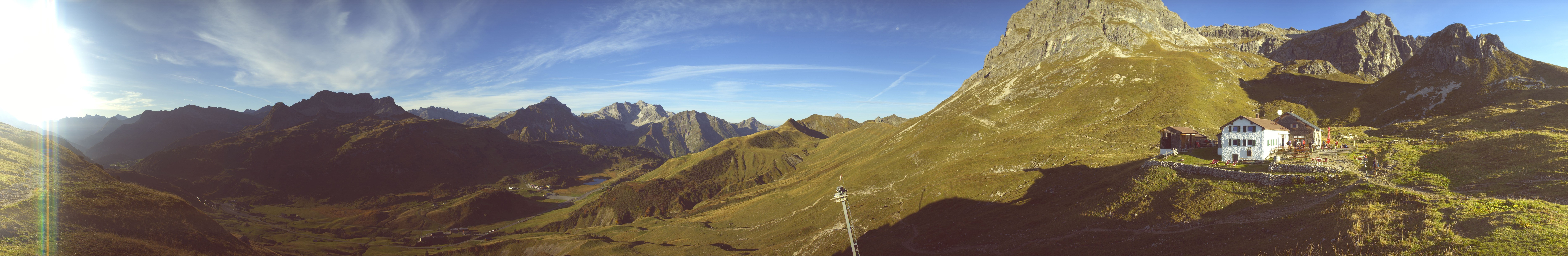Archiv Foto Webcam Warth-Schröcken: Widdersteinhütte