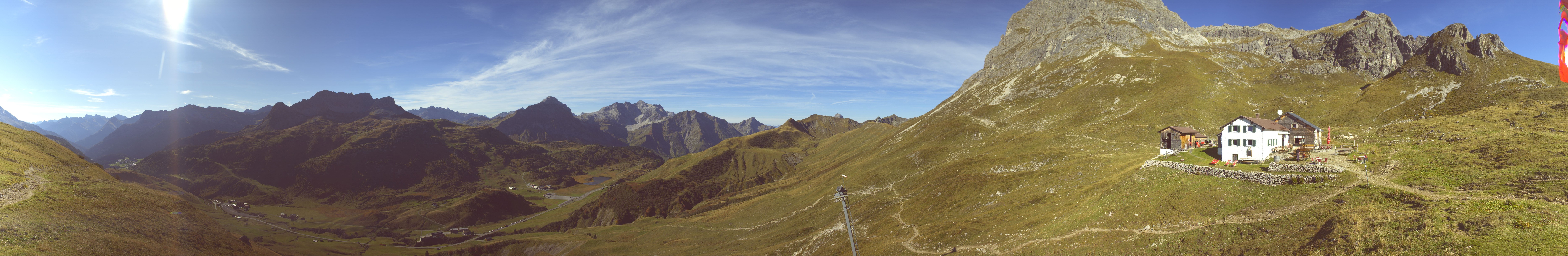 Archiv Foto Webcam Warth-Schröcken: Widdersteinhütte