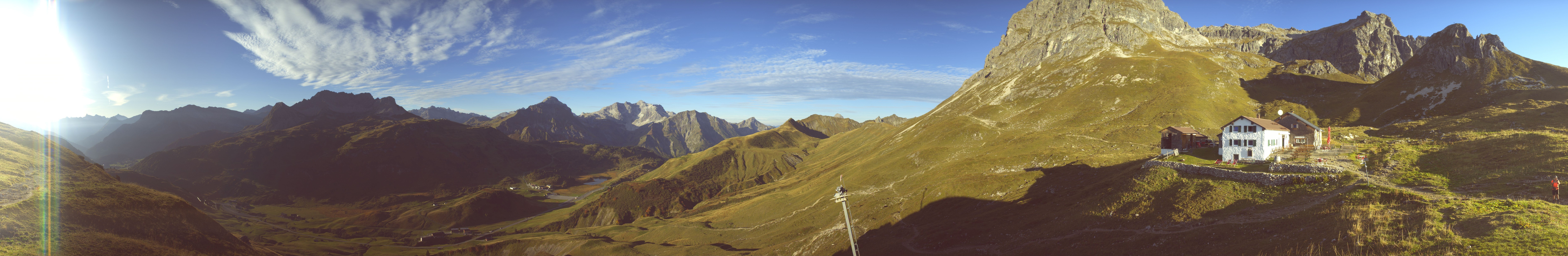 Archiv Foto Webcam Warth-Schröcken: Widdersteinhütte