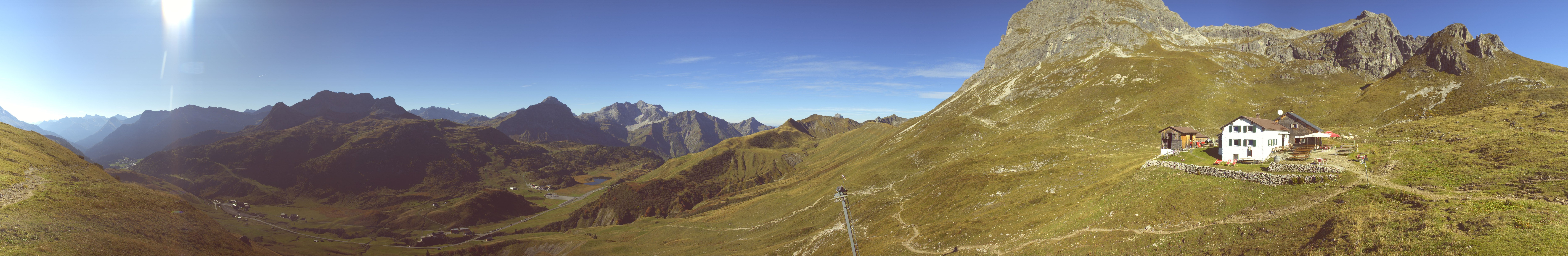 Archiv Foto Webcam Warth-Schröcken: Widdersteinhütte