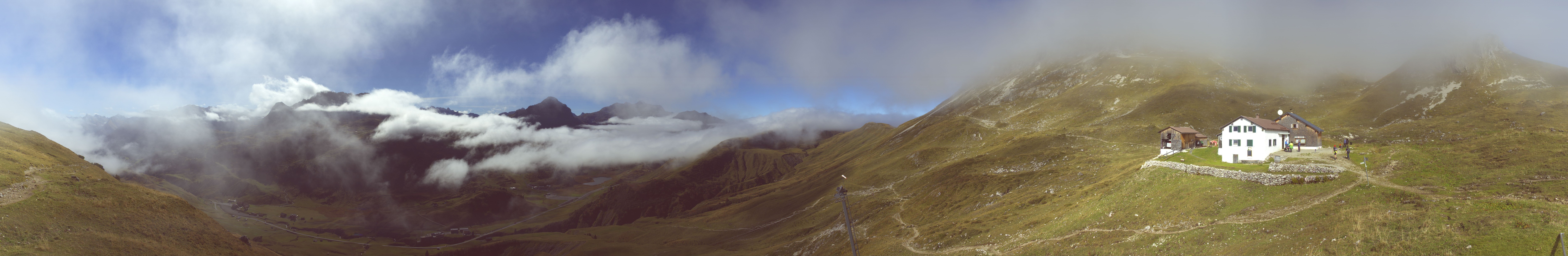Archiv Foto Webcam Warth-Schröcken: Widdersteinhütte