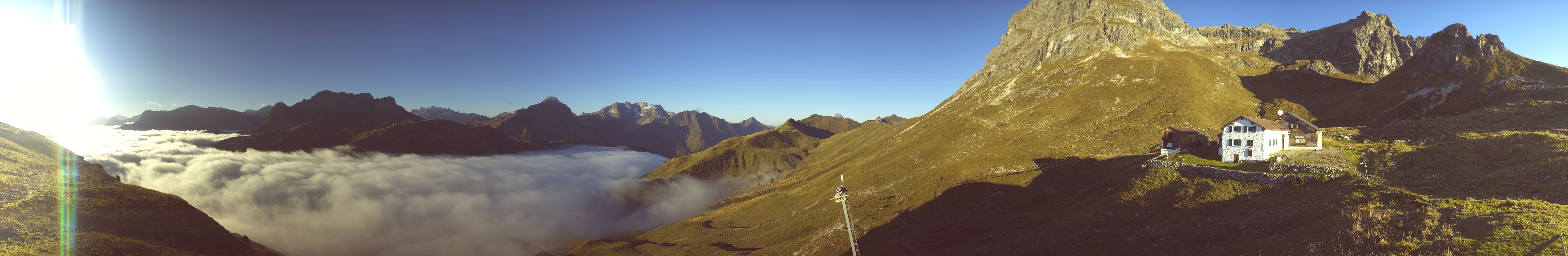 Archiv Foto Webcam Warth-Schröcken: Widdersteinhütte