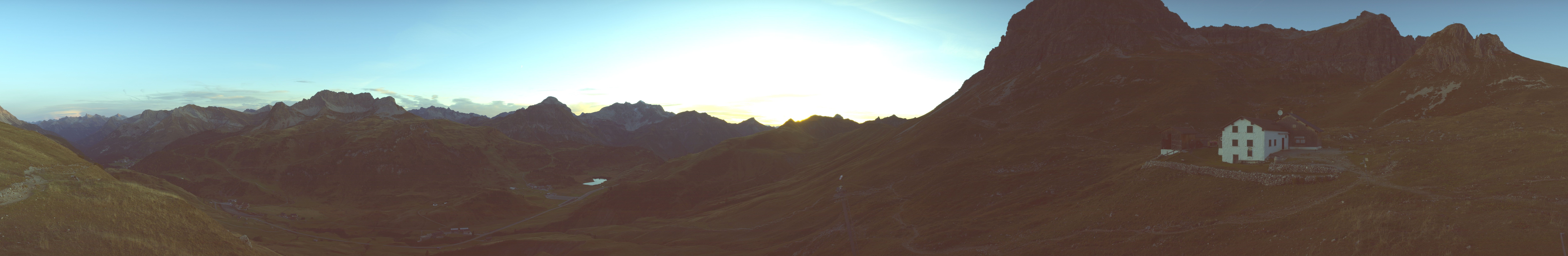 Archiv Foto Webcam Warth-Schröcken: Widdersteinhütte