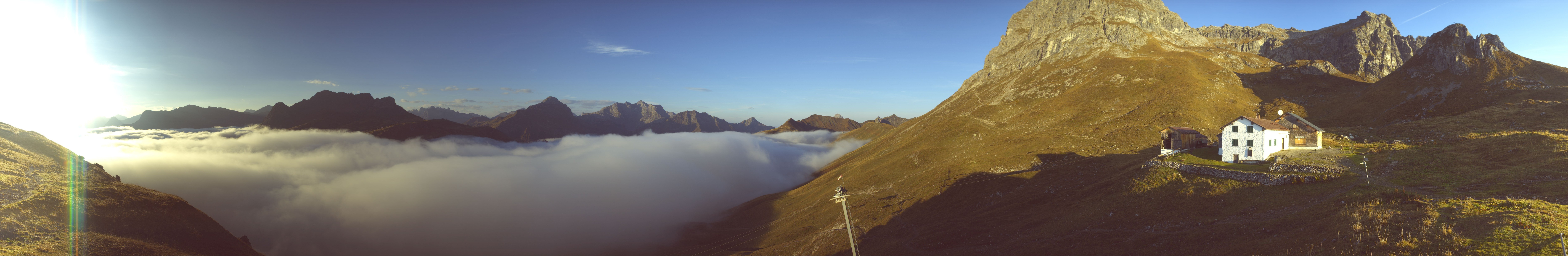Archiv Foto Webcam Warth-Schröcken: Widdersteinhütte