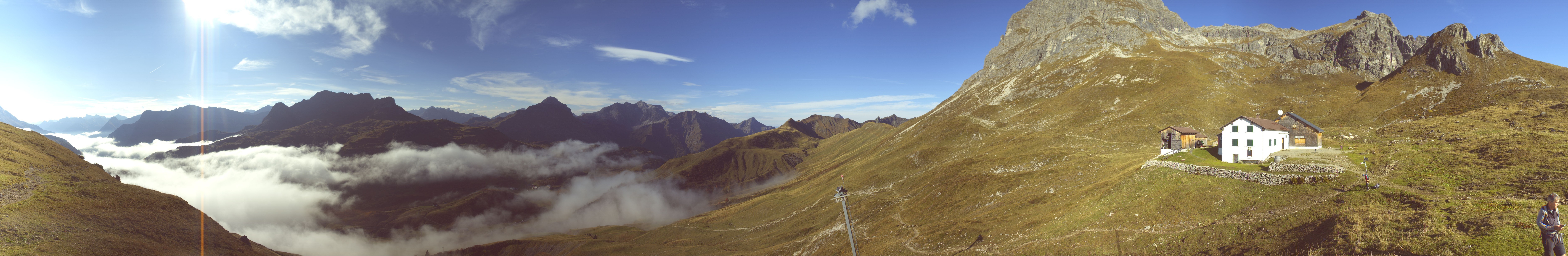 Archiv Foto Webcam Warth-Schröcken: Widdersteinhütte
