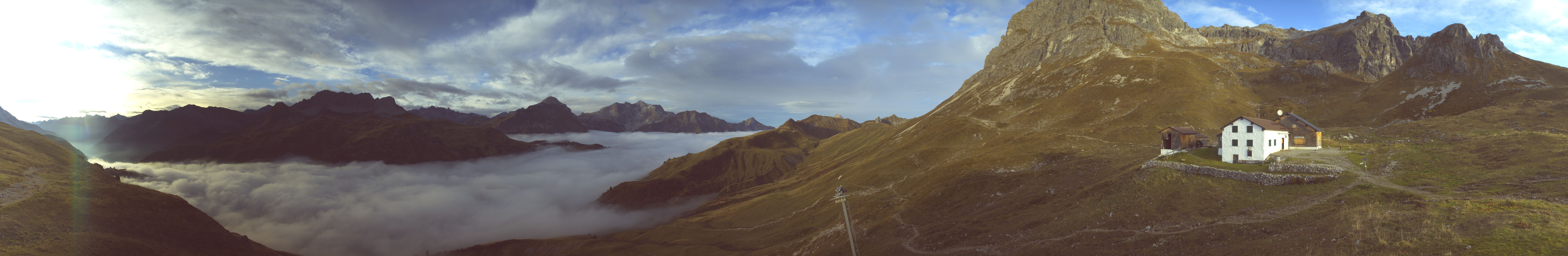 Archiv Foto Webcam Warth-Schröcken: Widdersteinhütte