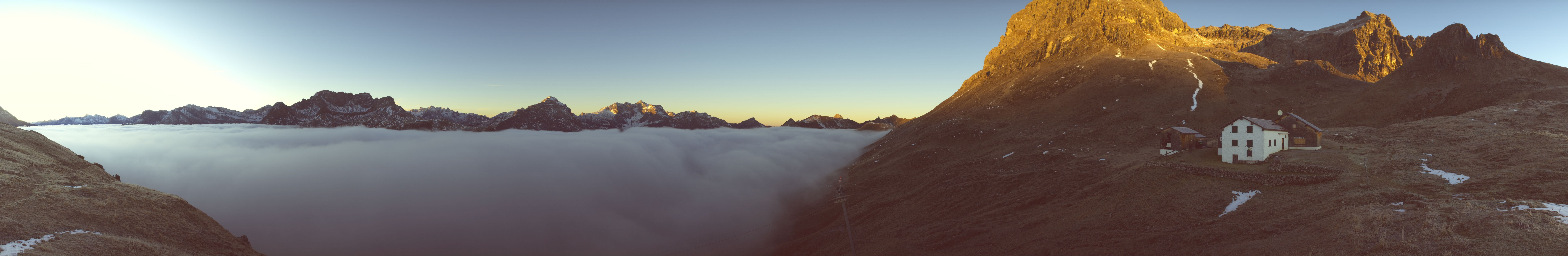 Archiv Foto Webcam Warth-Schröcken: Widdersteinhütte