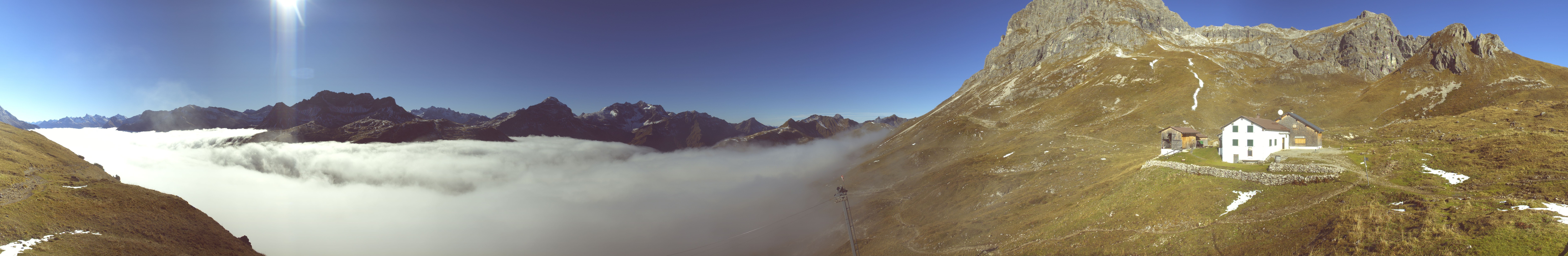 Archiv Foto Webcam Warth-Schröcken: Widdersteinhütte