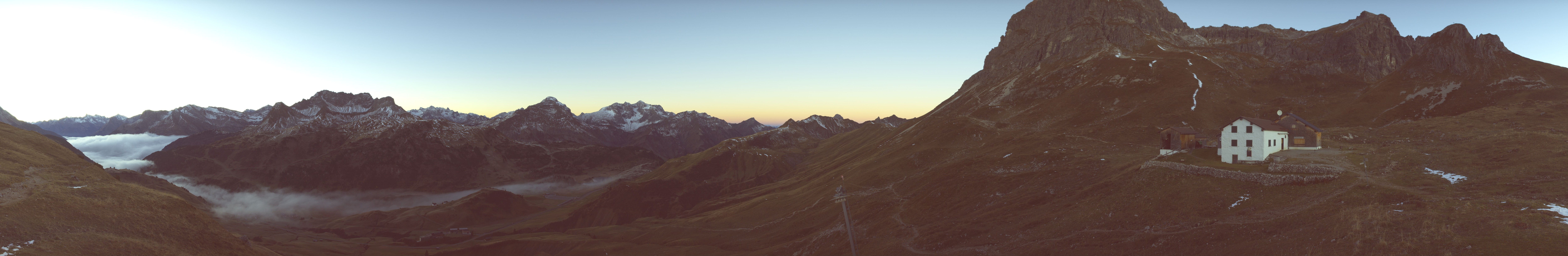 Archiv Foto Webcam Warth-Schröcken: Widdersteinhütte