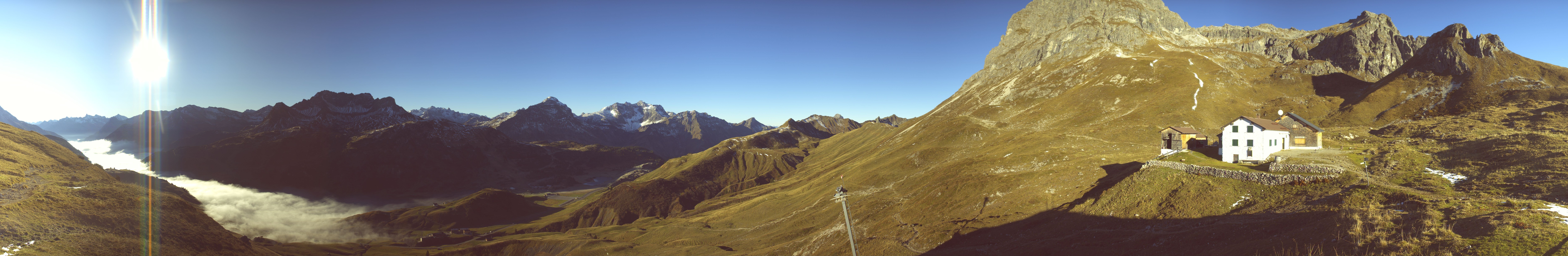 Archiv Foto Webcam Warth-Schröcken: Widdersteinhütte