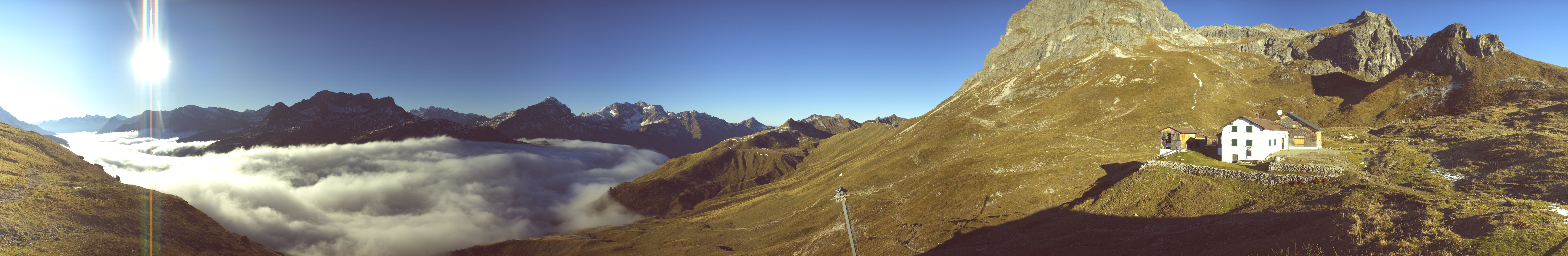Archived image Webcam Widdersteinhütte in Warth-Schröcken