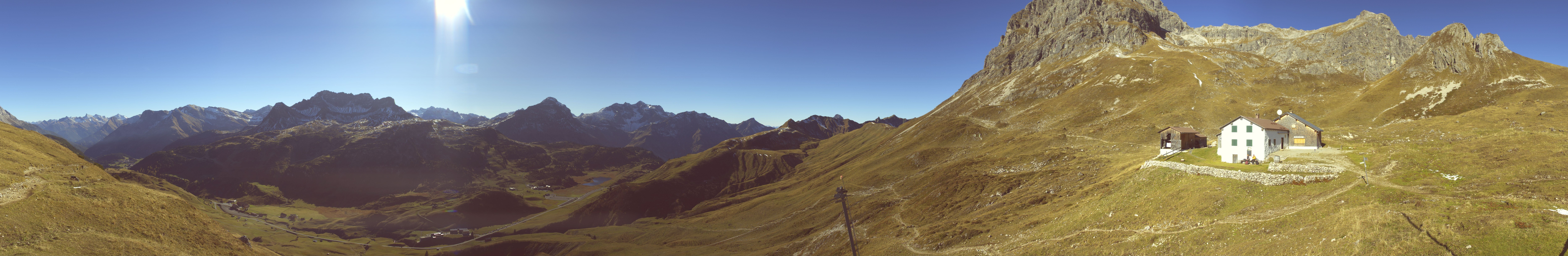 Archived image Webcam Widdersteinhütte in Warth-Schröcken