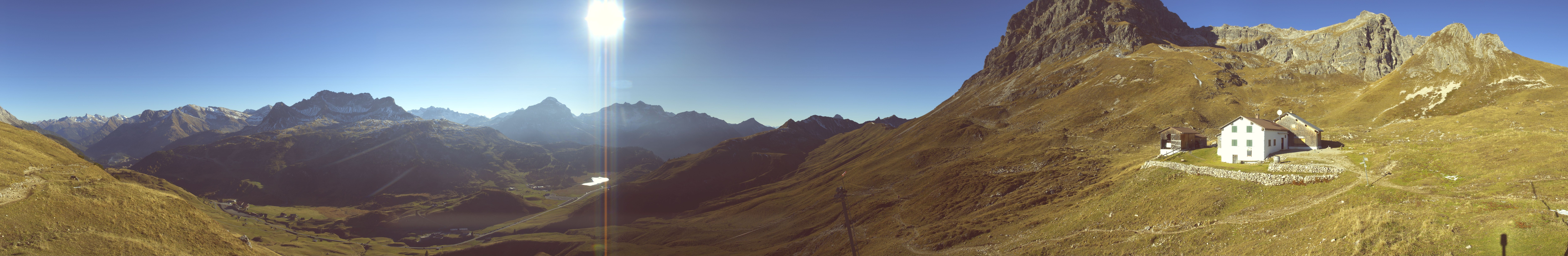 Archived image Webcam Widdersteinhütte in Warth-Schröcken