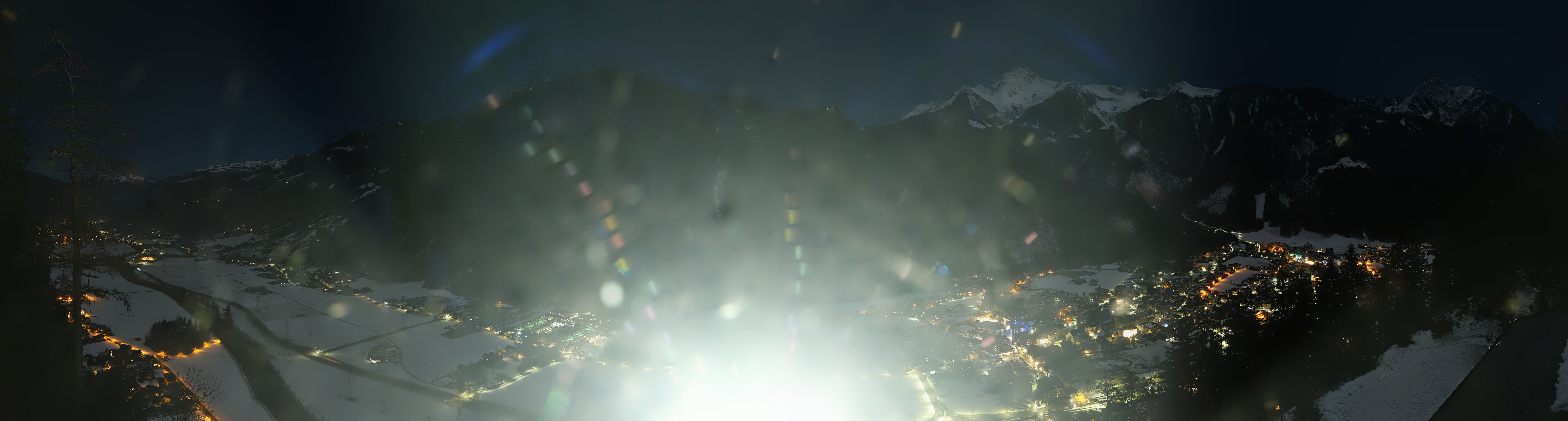 Archiv Foto Webcam Mayrhofen im Zillertal: Blick vom Gasthof Zimmereben