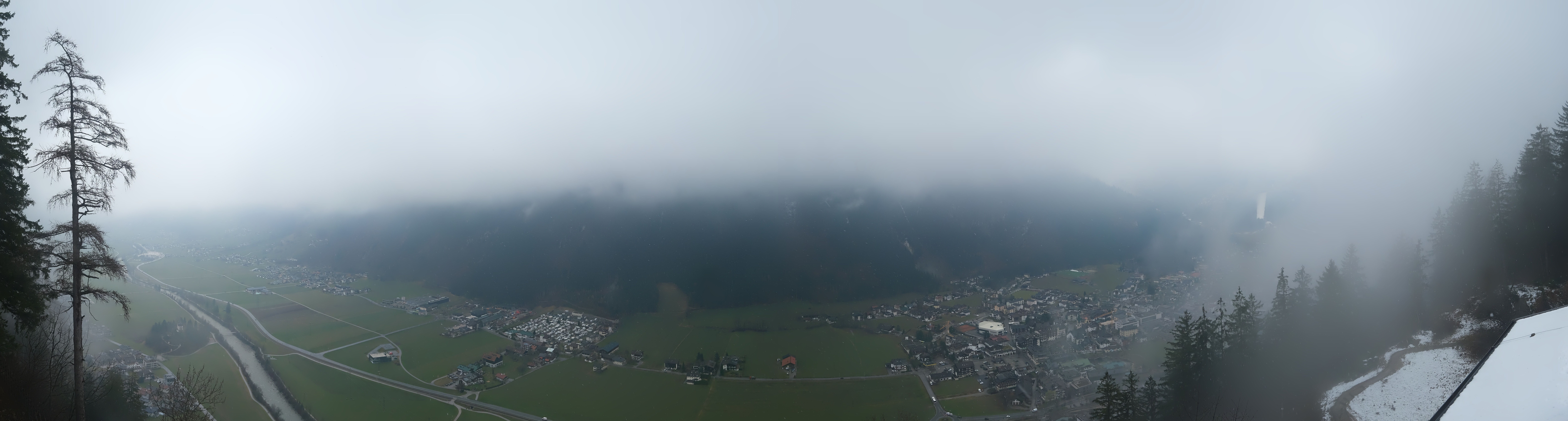 Archiv Foto Webcam Mayrhofen im Zillertal: Blick vom Gasthof Zimmereben