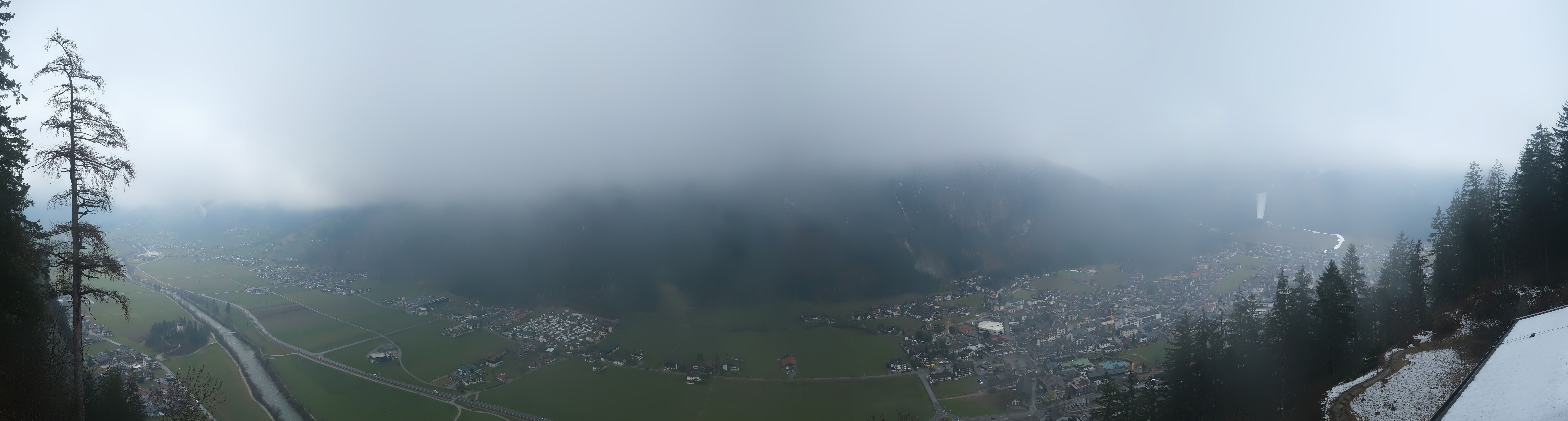 Archiv Foto Webcam Mayrhofen im Zillertal: Blick vom Gasthof Zimmereben