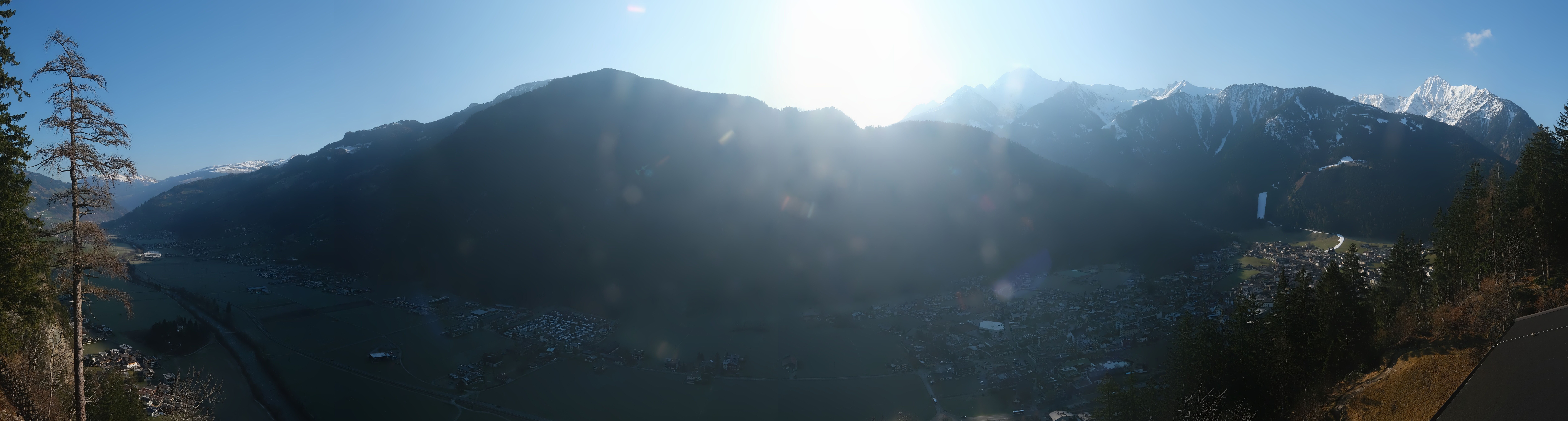 Archived image Webcam Mayrhofen im Zillertal: Zimmereben