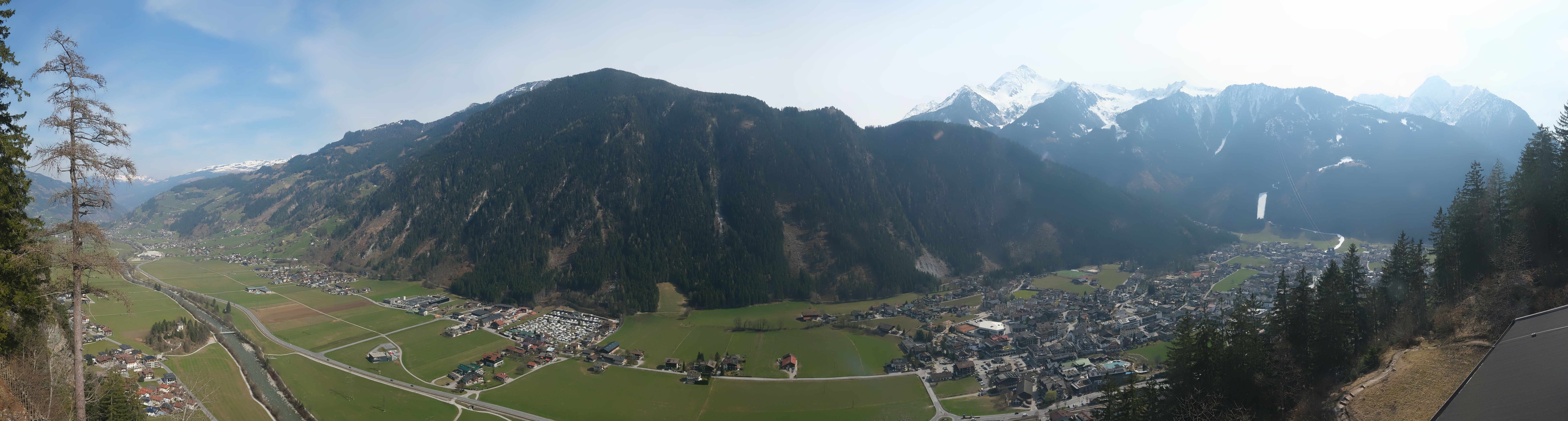 Archiv Foto Webcam Mayrhofen im Zillertal: Blick vom Gasthof Zimmereben