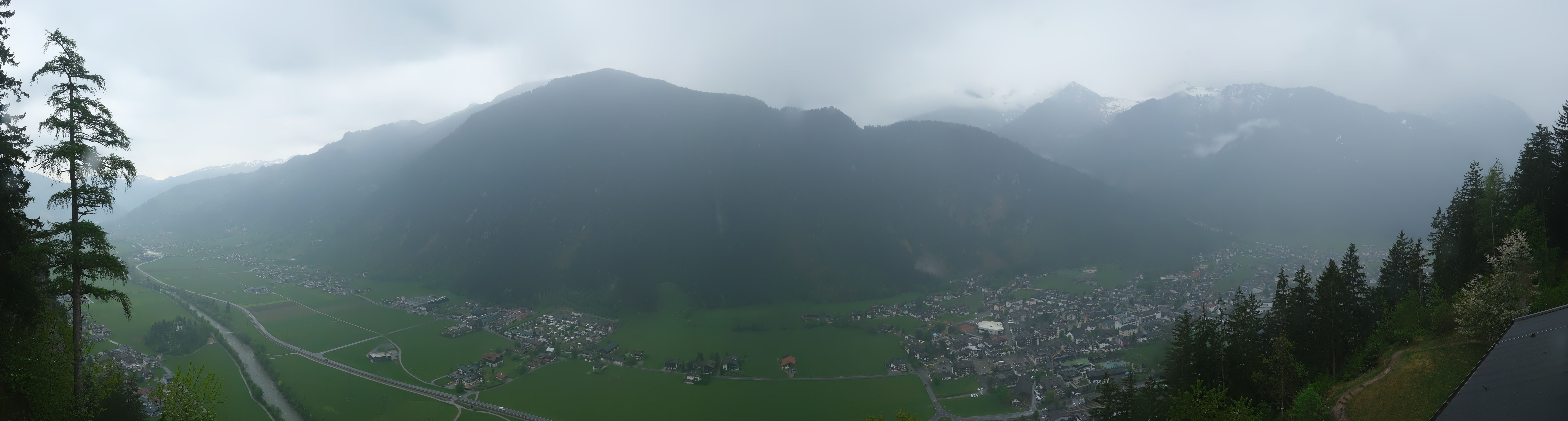 Archiv Foto Webcam Mayrhofen im Zillertal: Blick vom Gasthof Zimmereben