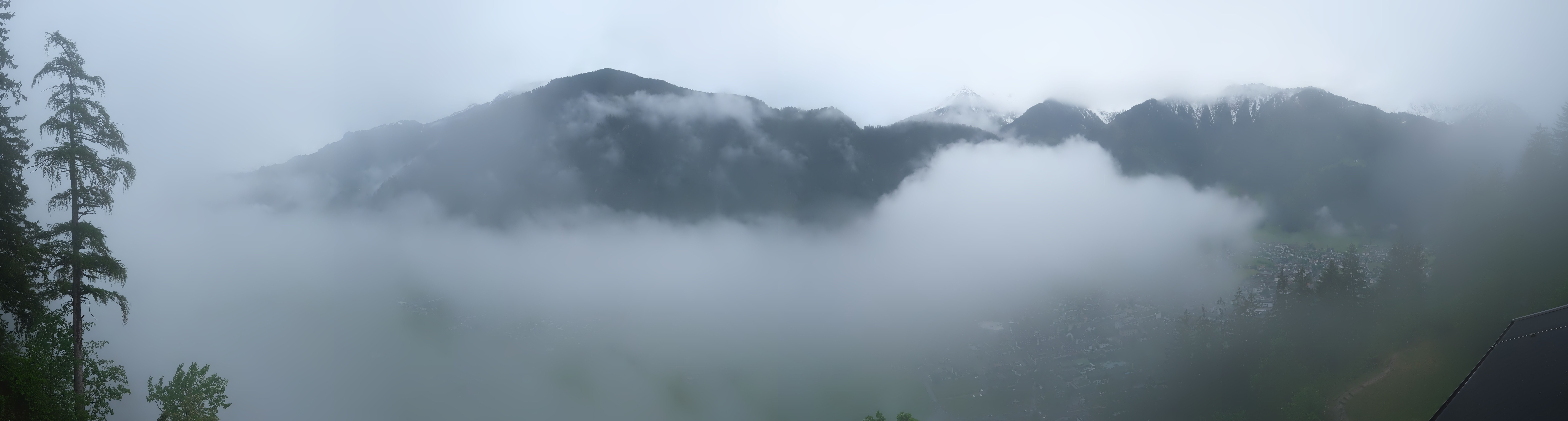 Archiv Foto Webcam Mayrhofen im Zillertal: Blick vom Gasthof Zimmereben