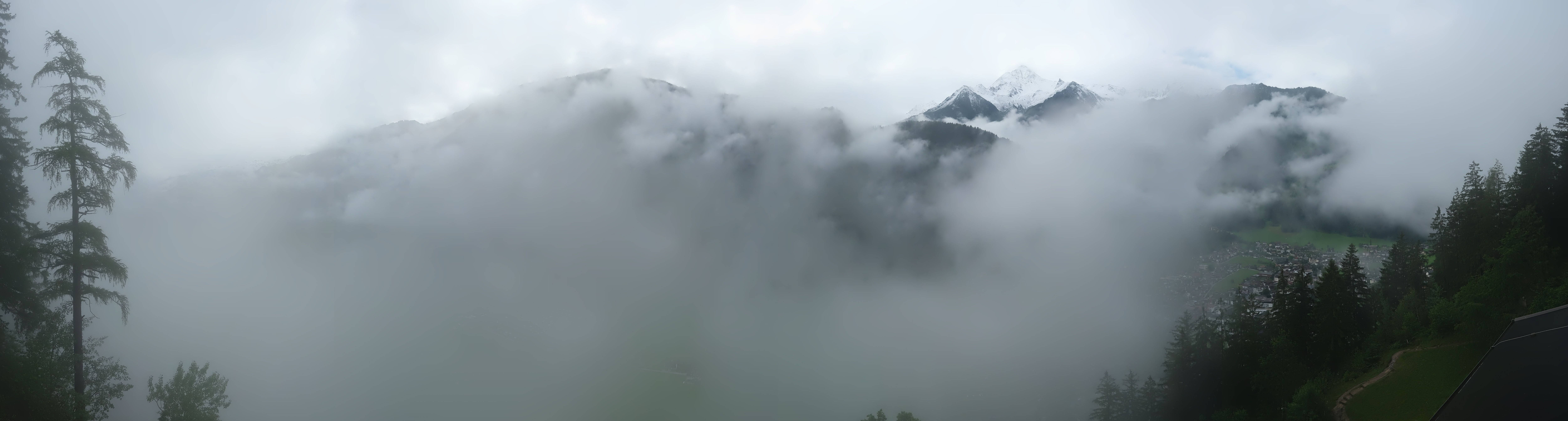 Archiv Foto Webcam Mayrhofen im Zillertal: Blick vom Gasthof Zimmereben