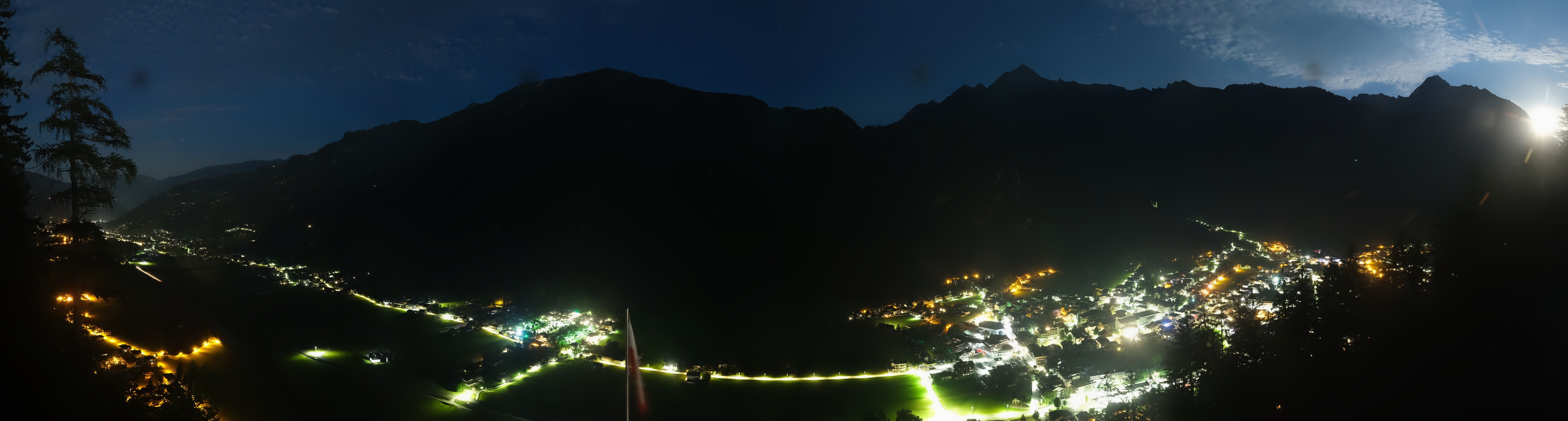 Archiv Foto Webcam Mayrhofen im Zillertal: Blick vom Gasthof Zimmereben
