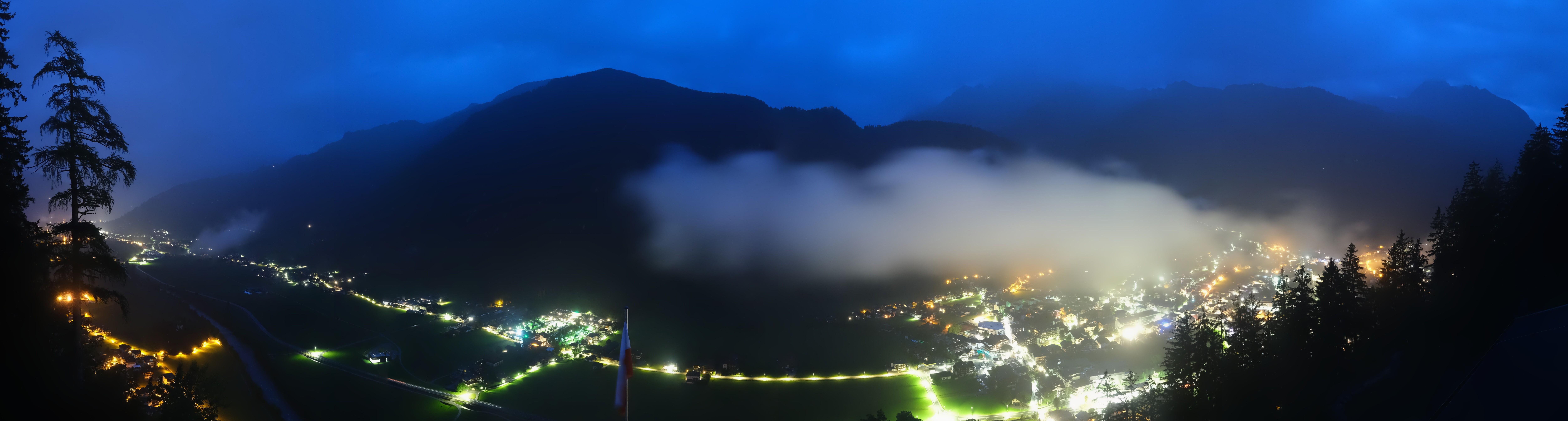 Archiv Foto Webcam Mayrhofen im Zillertal: Blick vom Gasthof Zimmereben