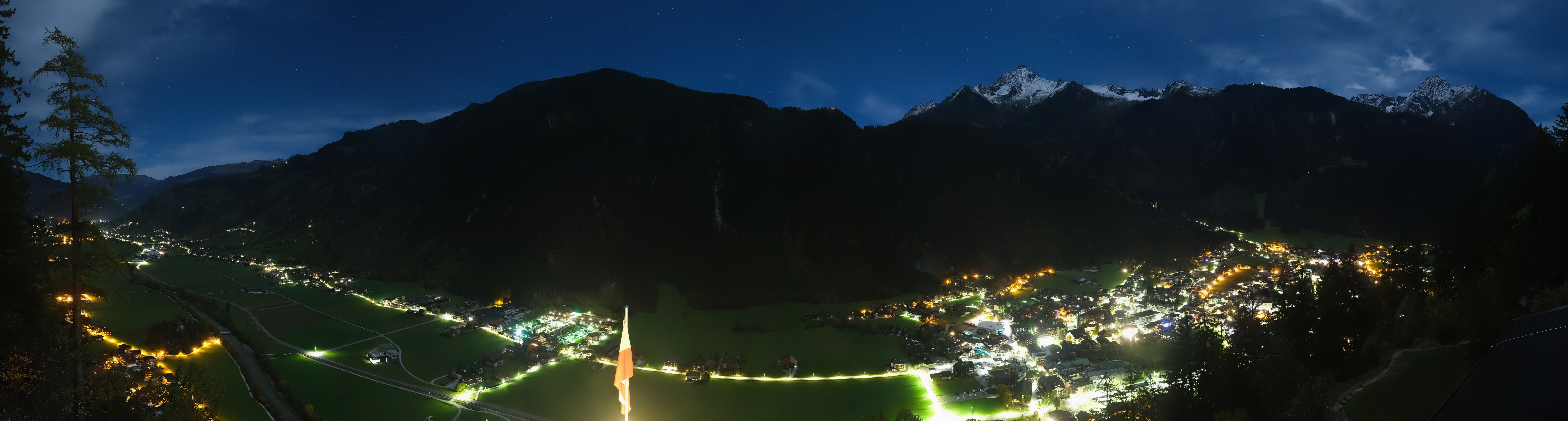 Archiv Foto Webcam Mayrhofen im Zillertal: Blick vom Gasthof Zimmereben